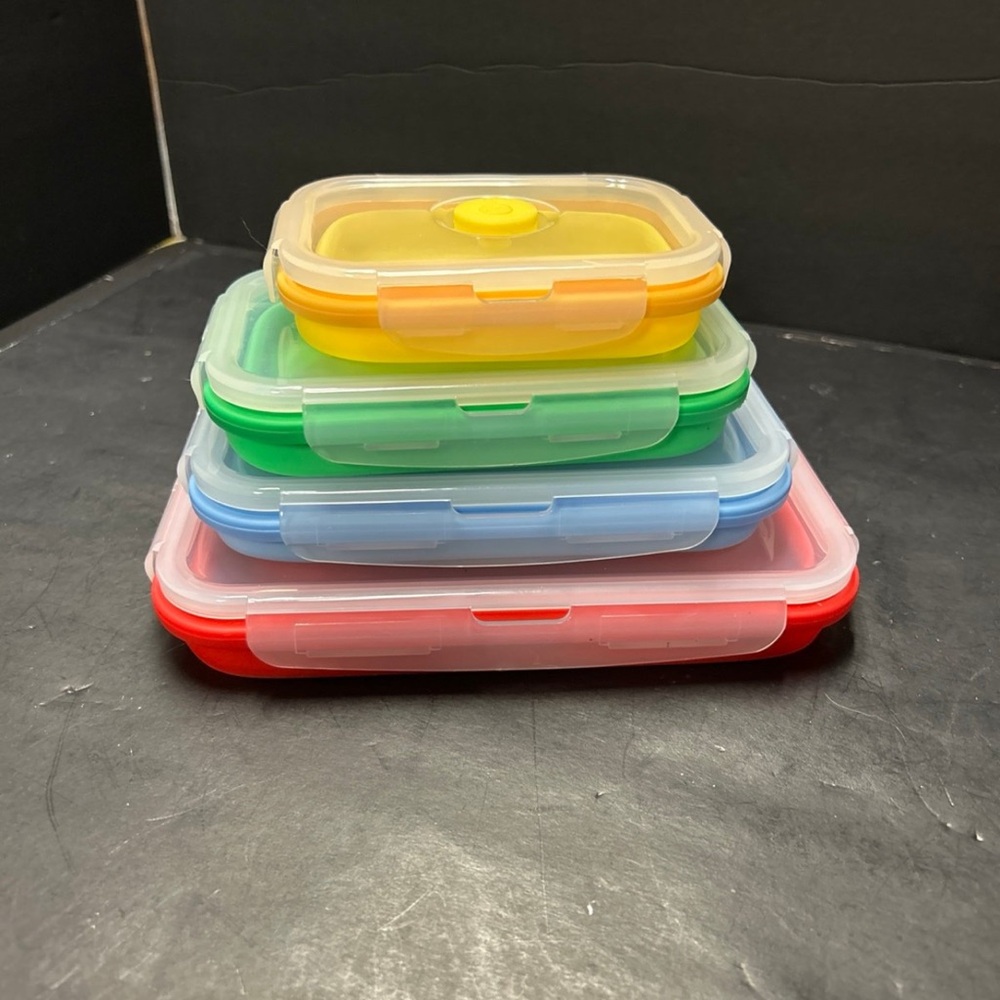 Stackable Colorful Food Storage Container Set